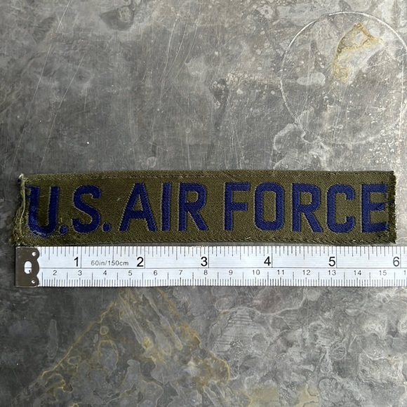 U.S. AIR FORCE ‘olive green’ Tape Patch - Picture 7 of 9